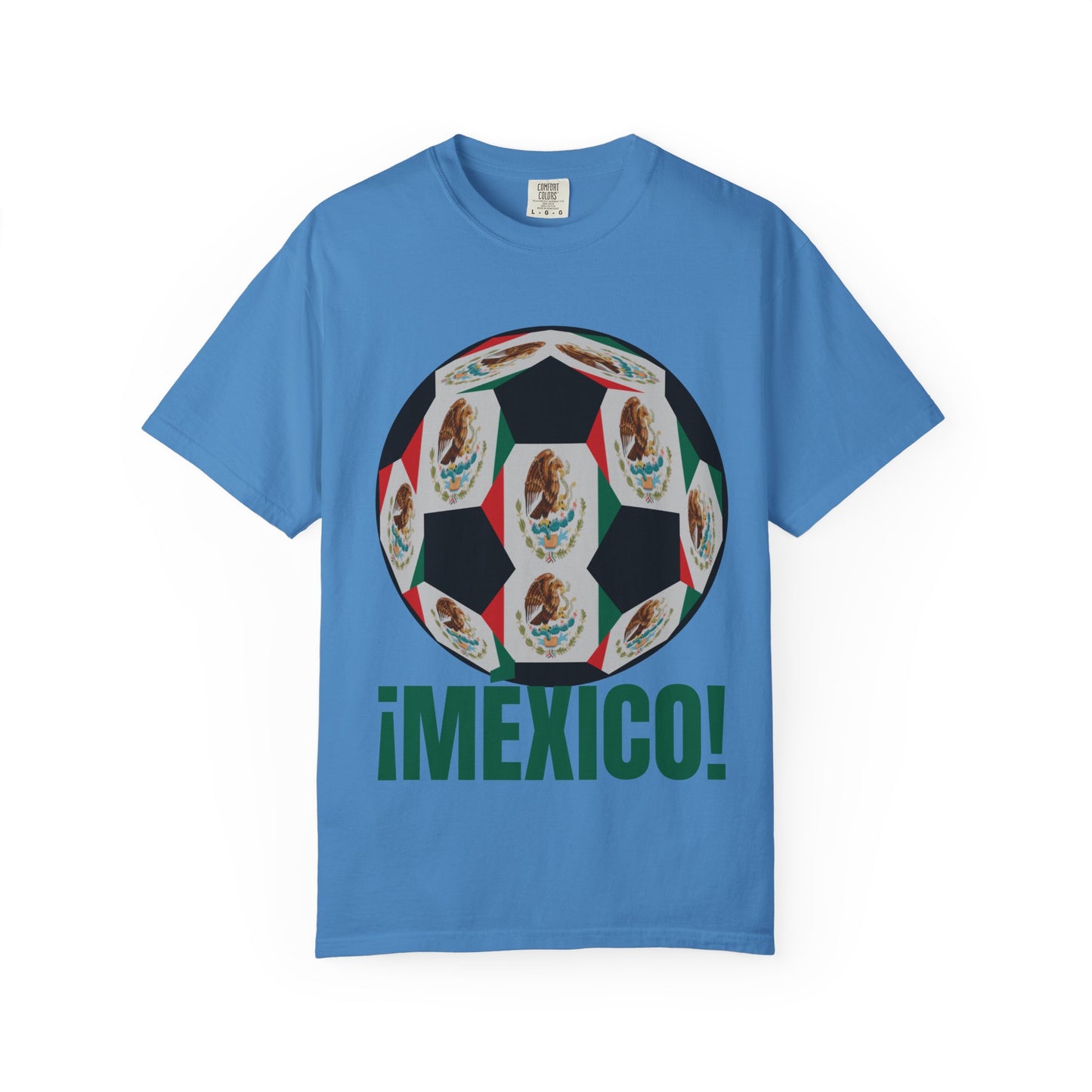 ¡MEXICO! Fan Specialty Soccer Ball Design T Shirt