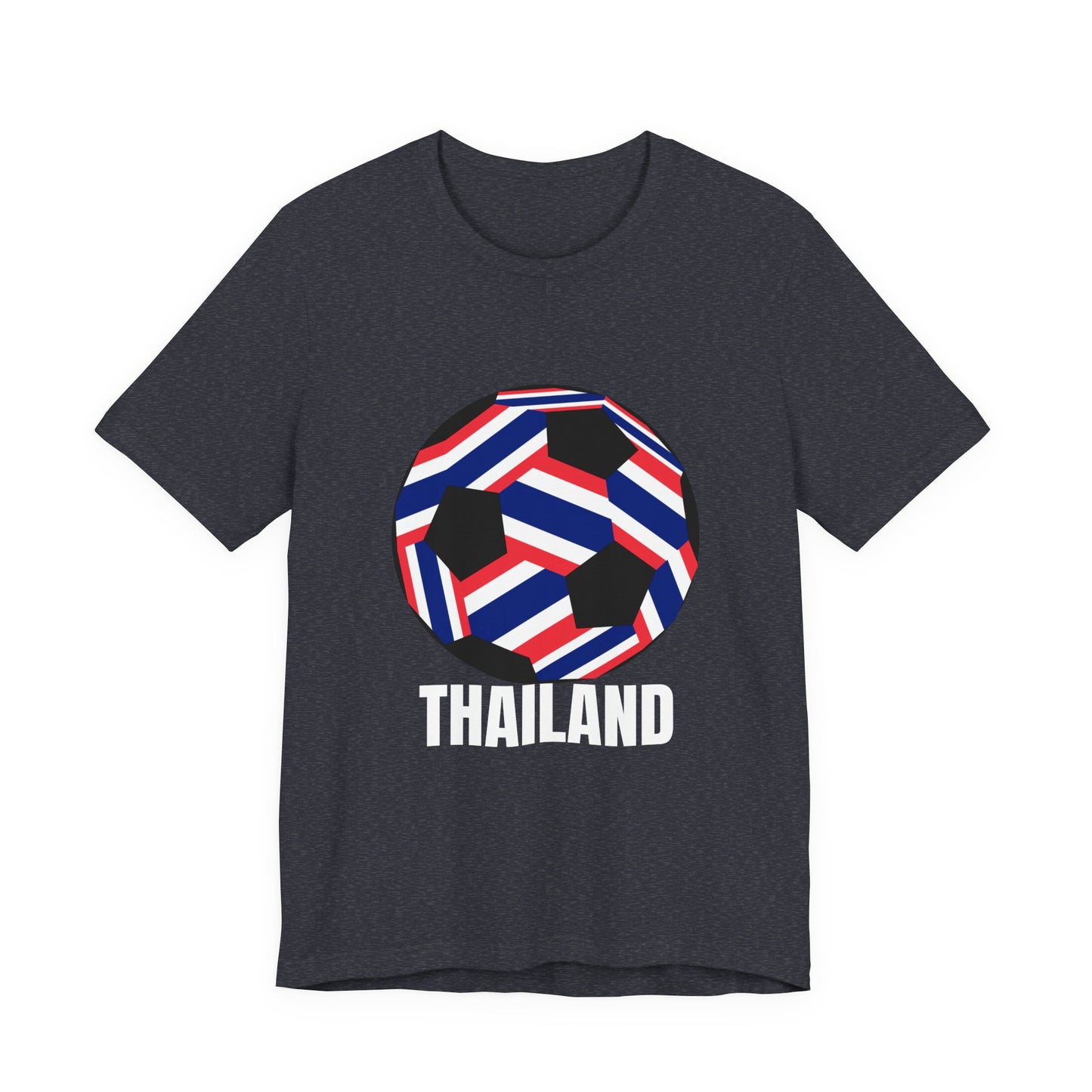 Thailand Fan Specialty Soccer Ball Design T Shirt