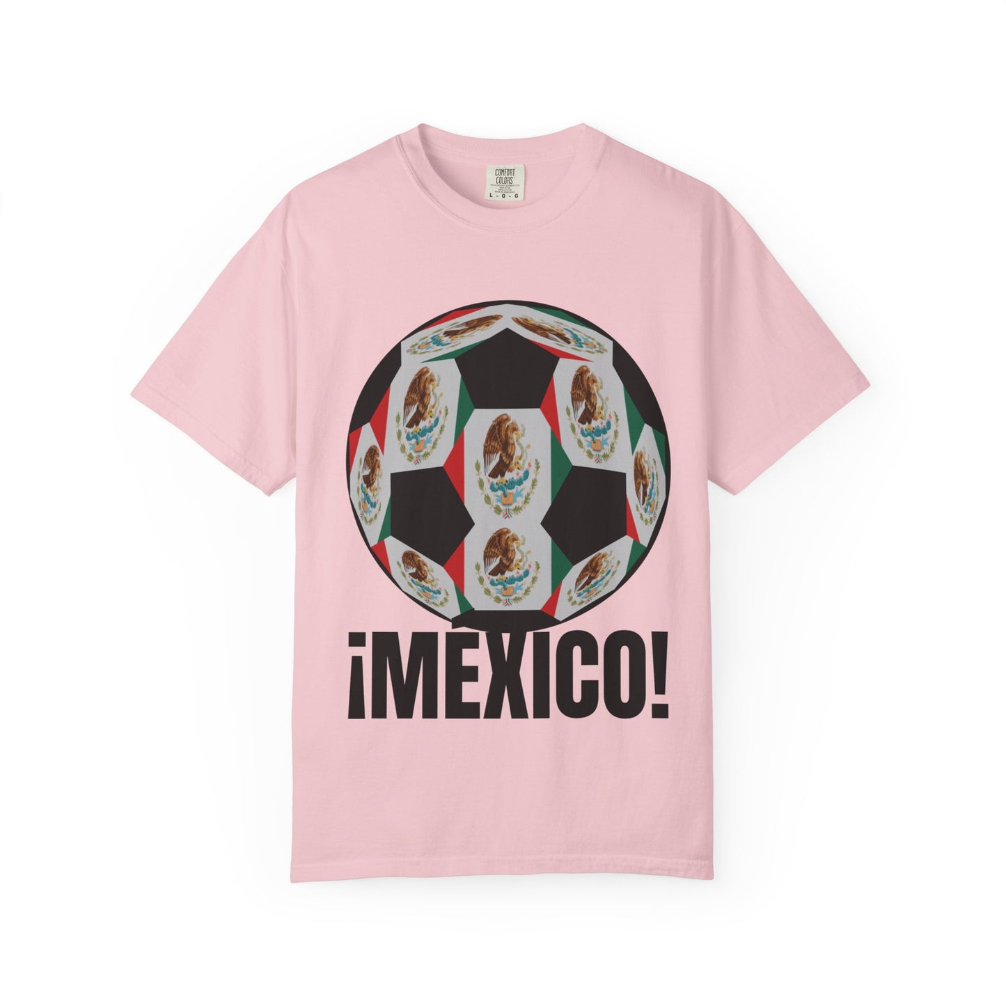 ¡MEXICO! Fan Specialty Soccer Ball Design T Shirt