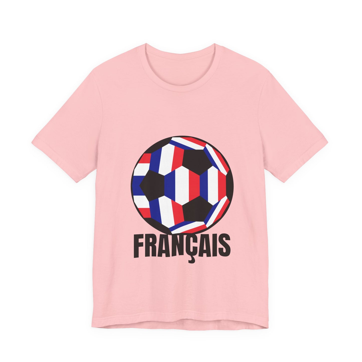 Francais Fan Specialty Soccer Ball Design T Shirt