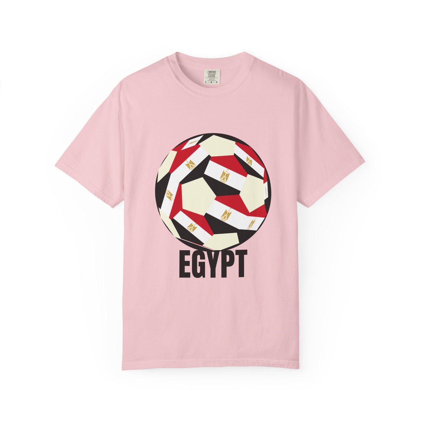 Egypt Fan Specialty Soccer Ball Design T Shirt