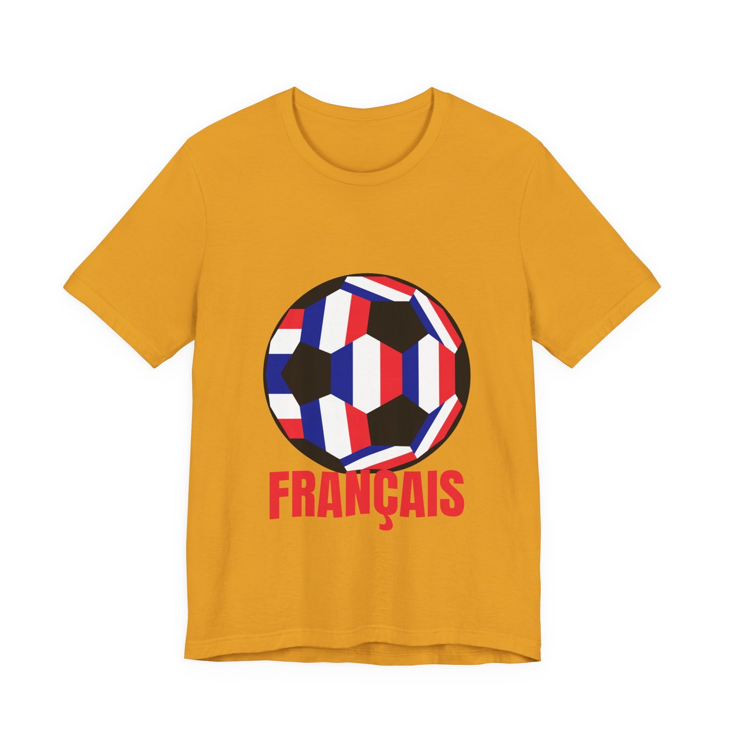 Francais Fan Specialty Soccer Ball Design T Shirt