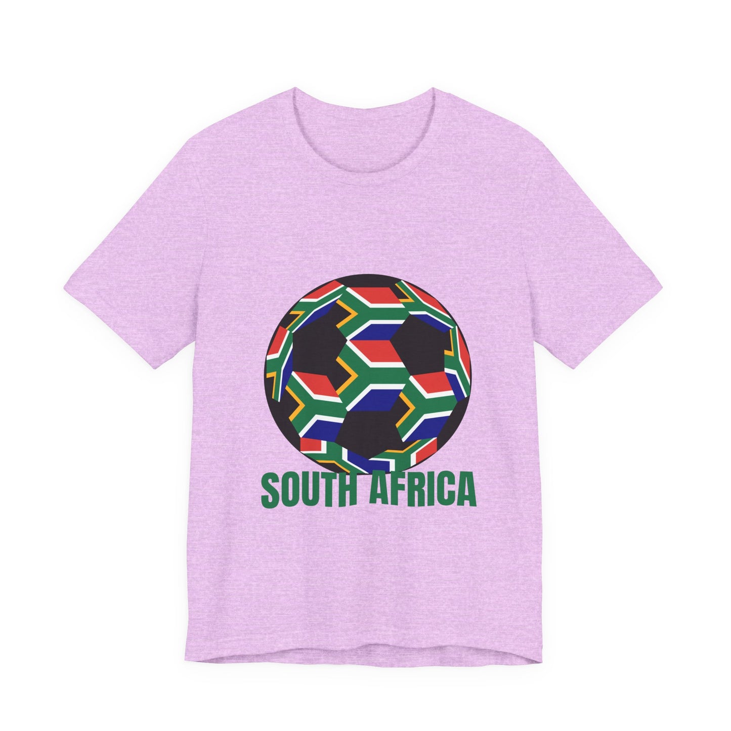 South Africa Fan Specialty Soccer Ball Design T Shirt