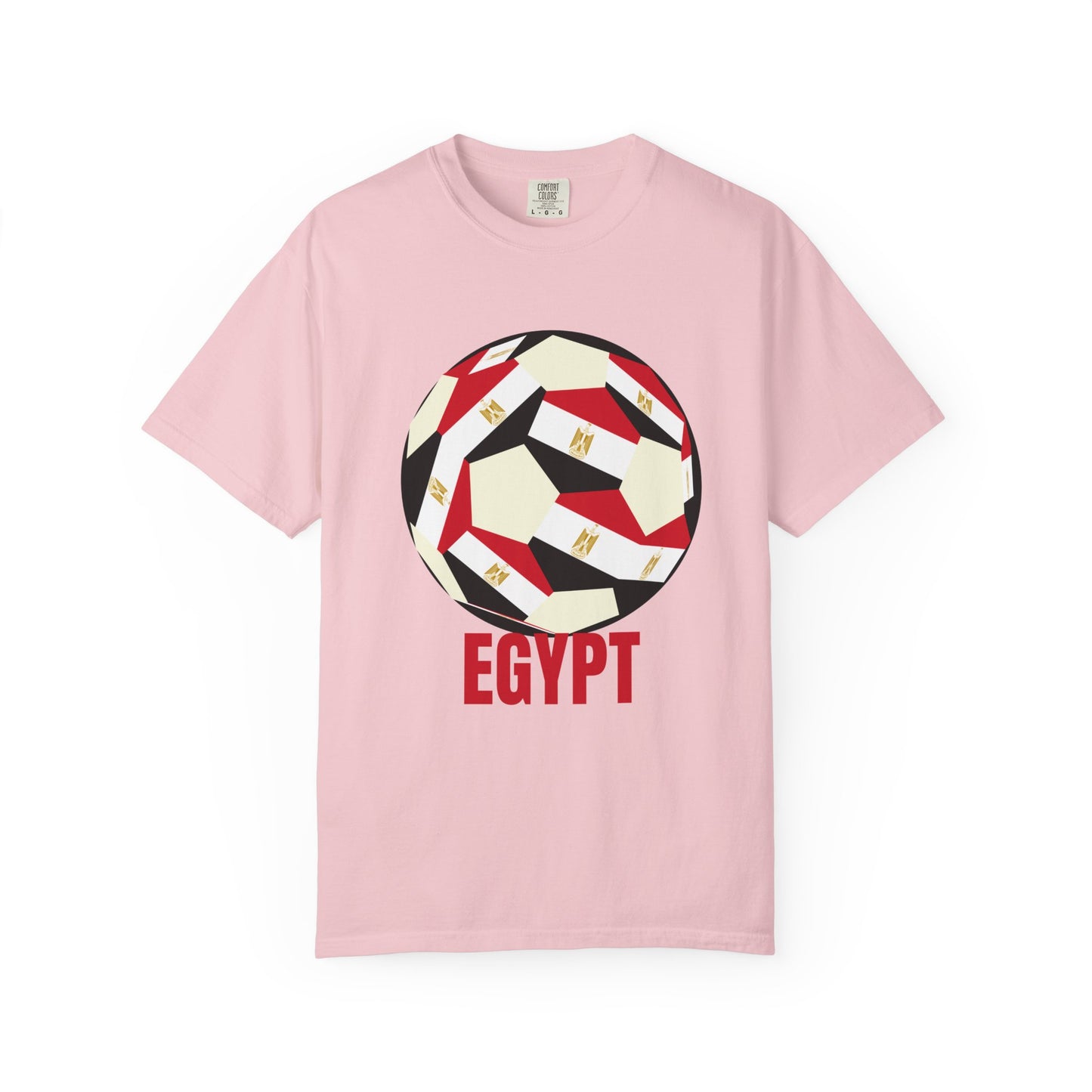 Egypt Fan Specialty Soccer Ball Design T Shirt