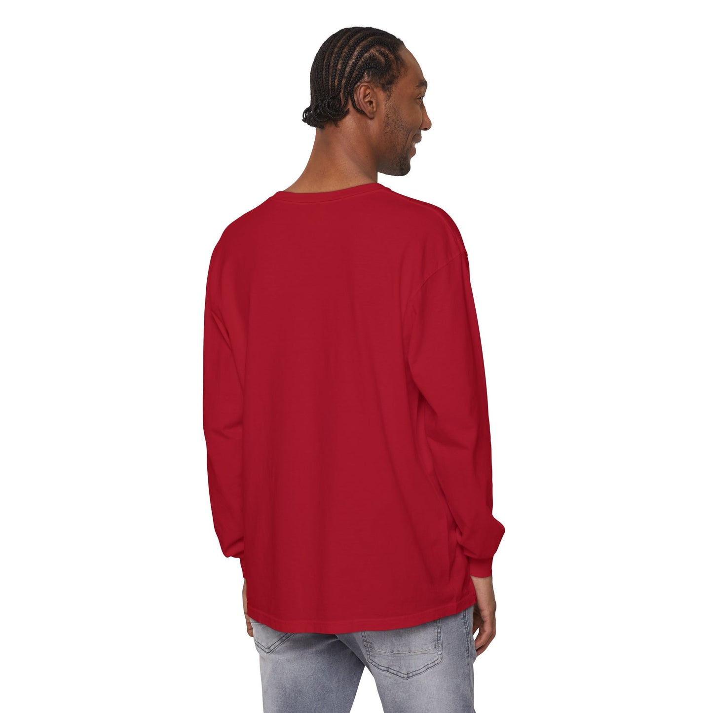 Italia Fan Specialty Soccer Ball Design Long Sleeve Tee