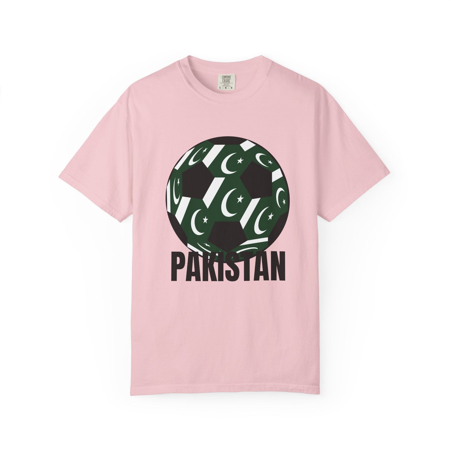 Pakistan Fan Specialty Soccer Ball Design T Shirt