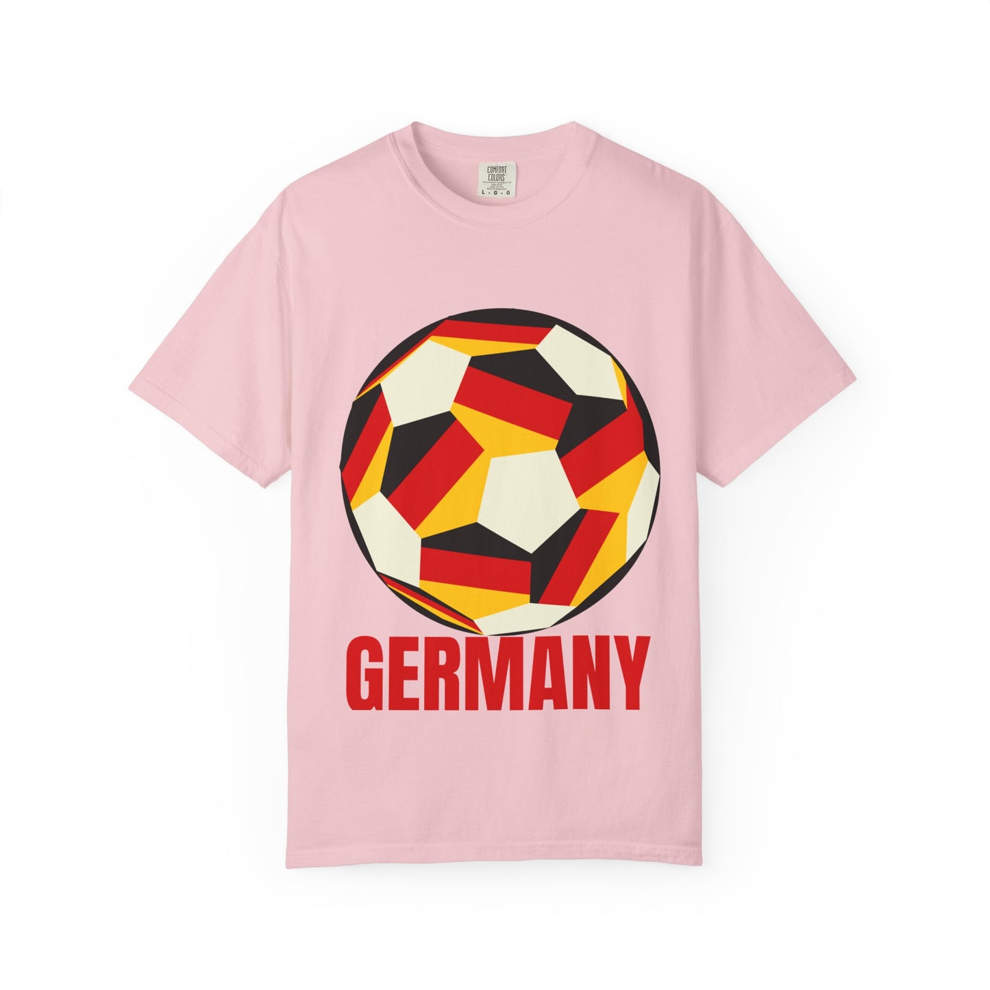 Germany Fan Specialty Soccer Ball Design T Shirt
