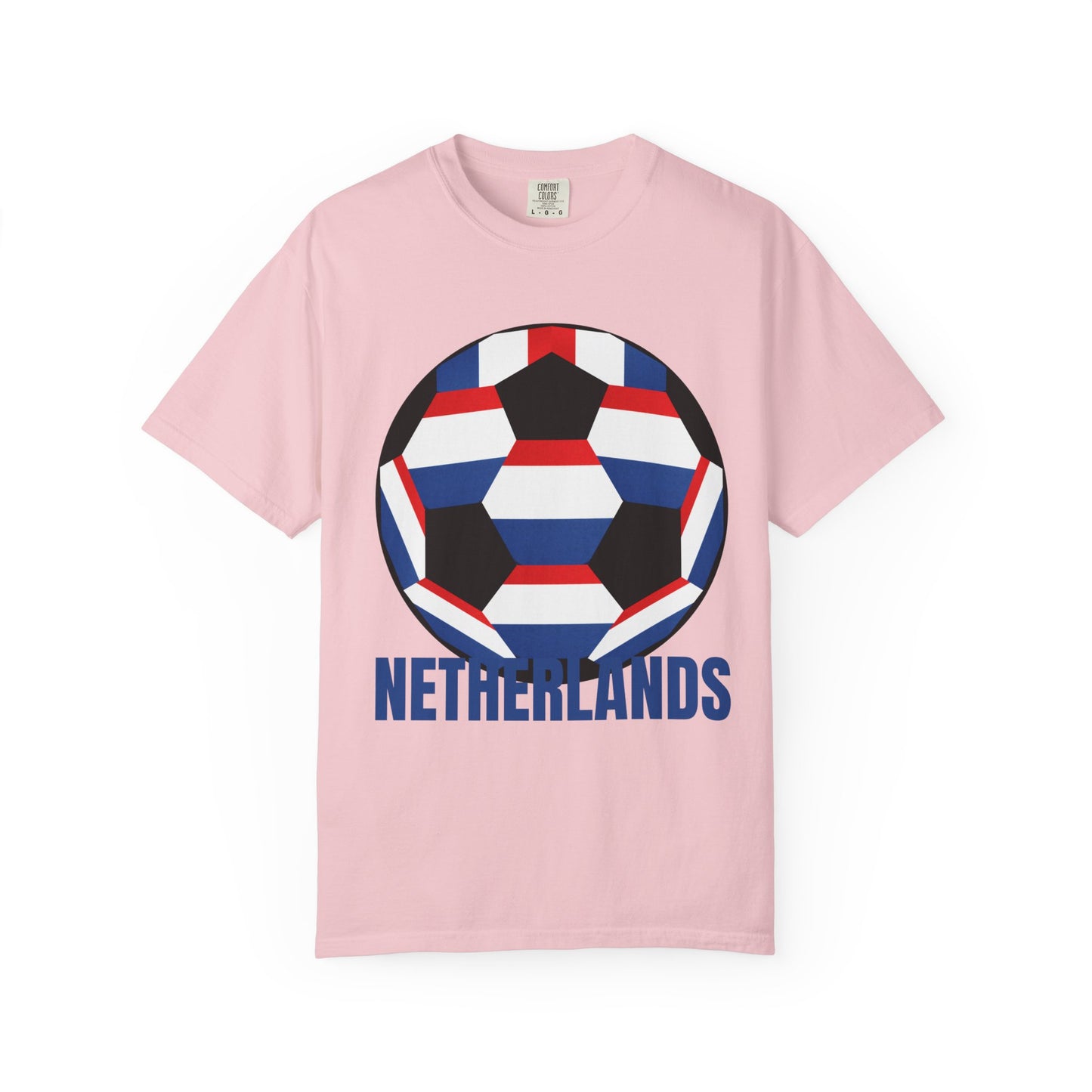 Netherlands Fan Specialty Soccer Ball Design T Shirt