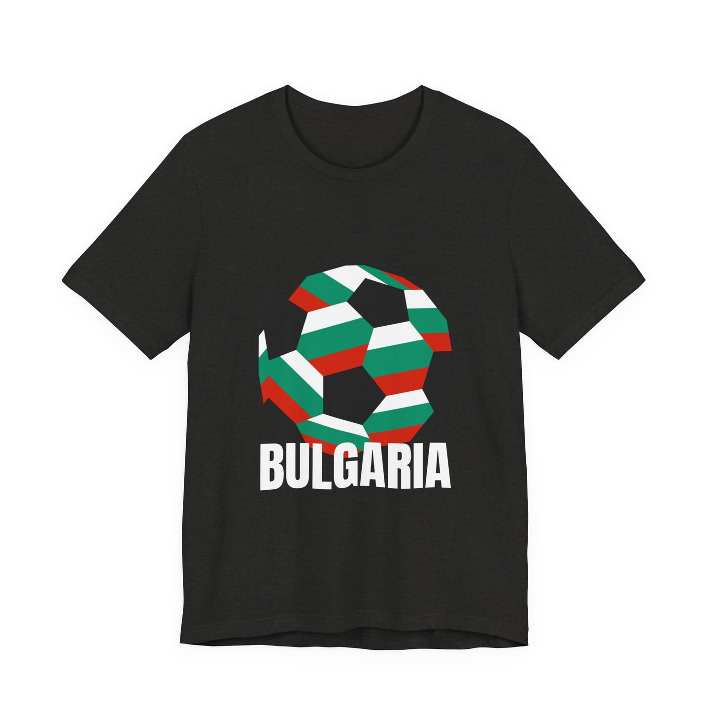 Bulgaria Fan Specialty Soccer Ball Design T Shirt