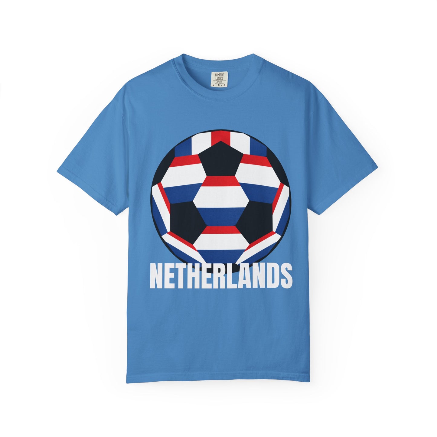 Netherlands Fan Specialty Soccer Ball Design T Shirt