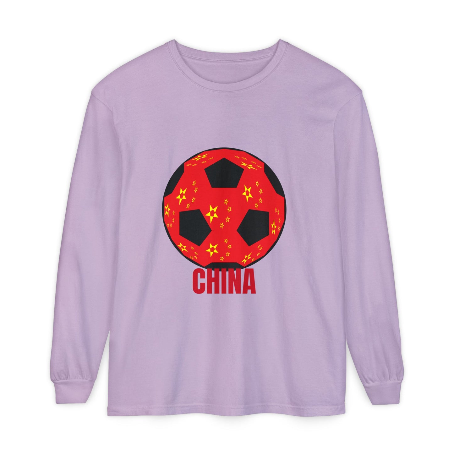 China Fan Specialty Soccer Ball Design Long Sleeve