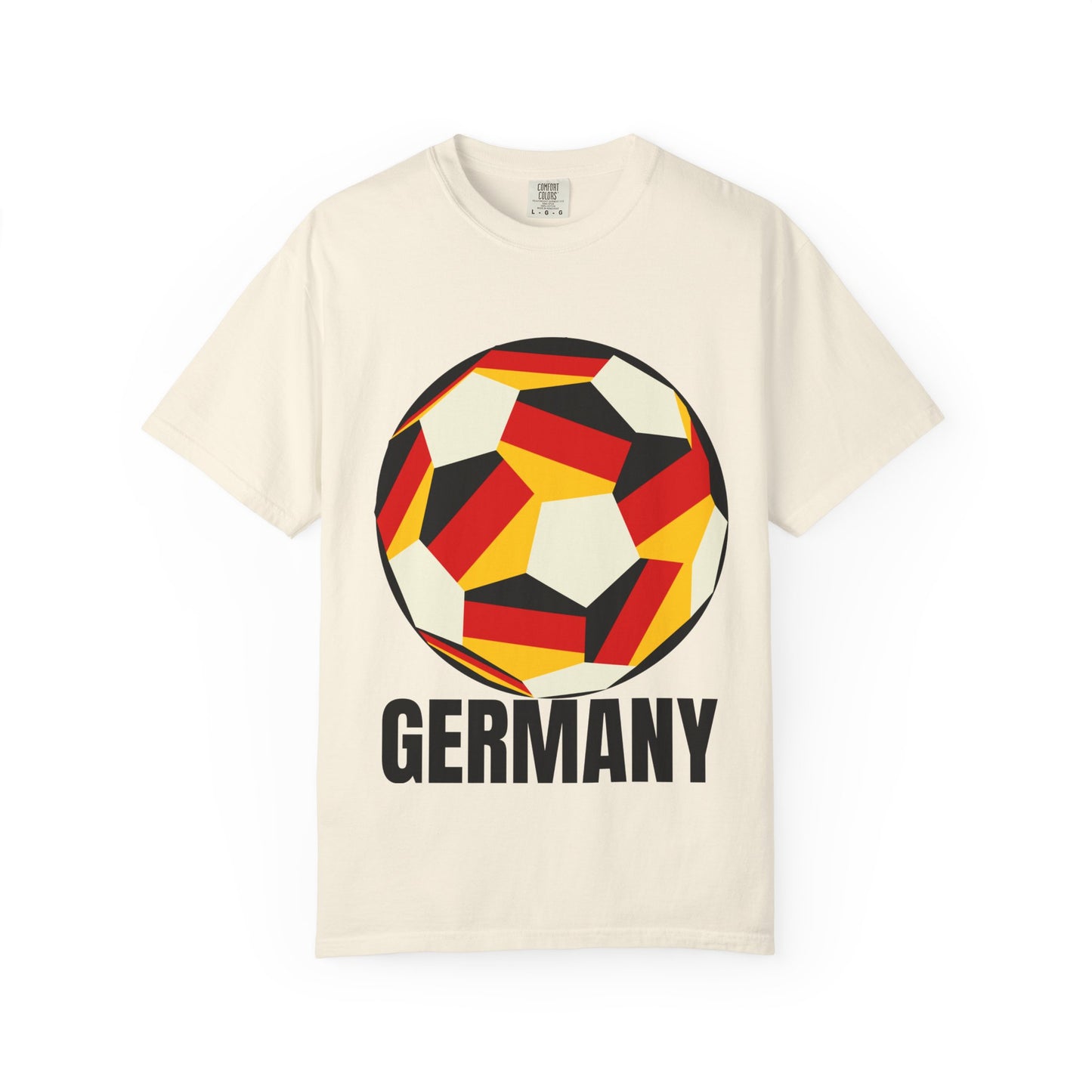 Germany Fan Specialty Soccer Ball Design T Shirt