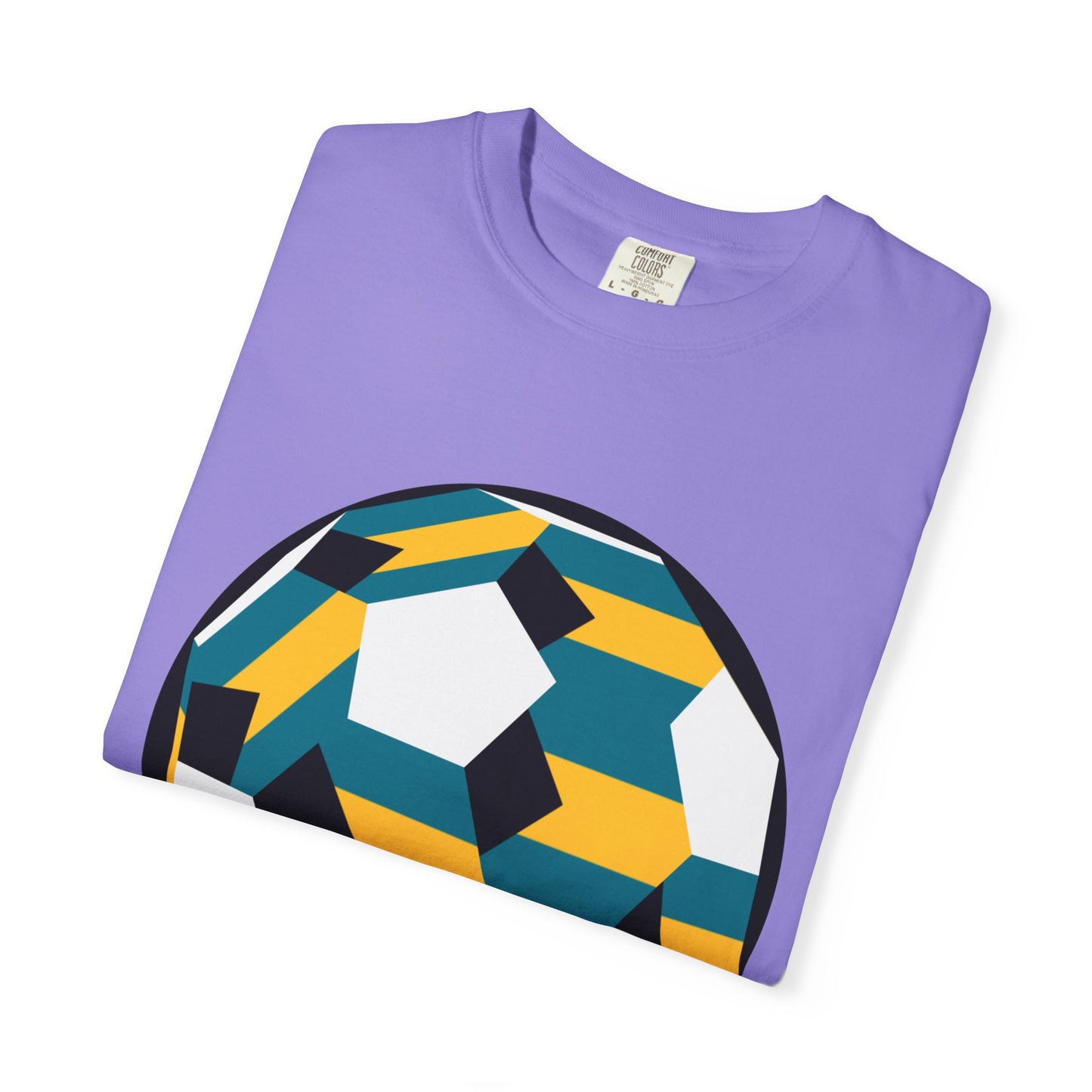 Bahamas Fan Specialty Soccer Ball Design T Shirt