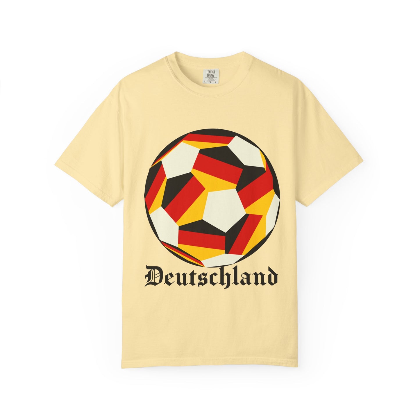 Deutschland Fan Specialty Soccer Ball Design T Shirt