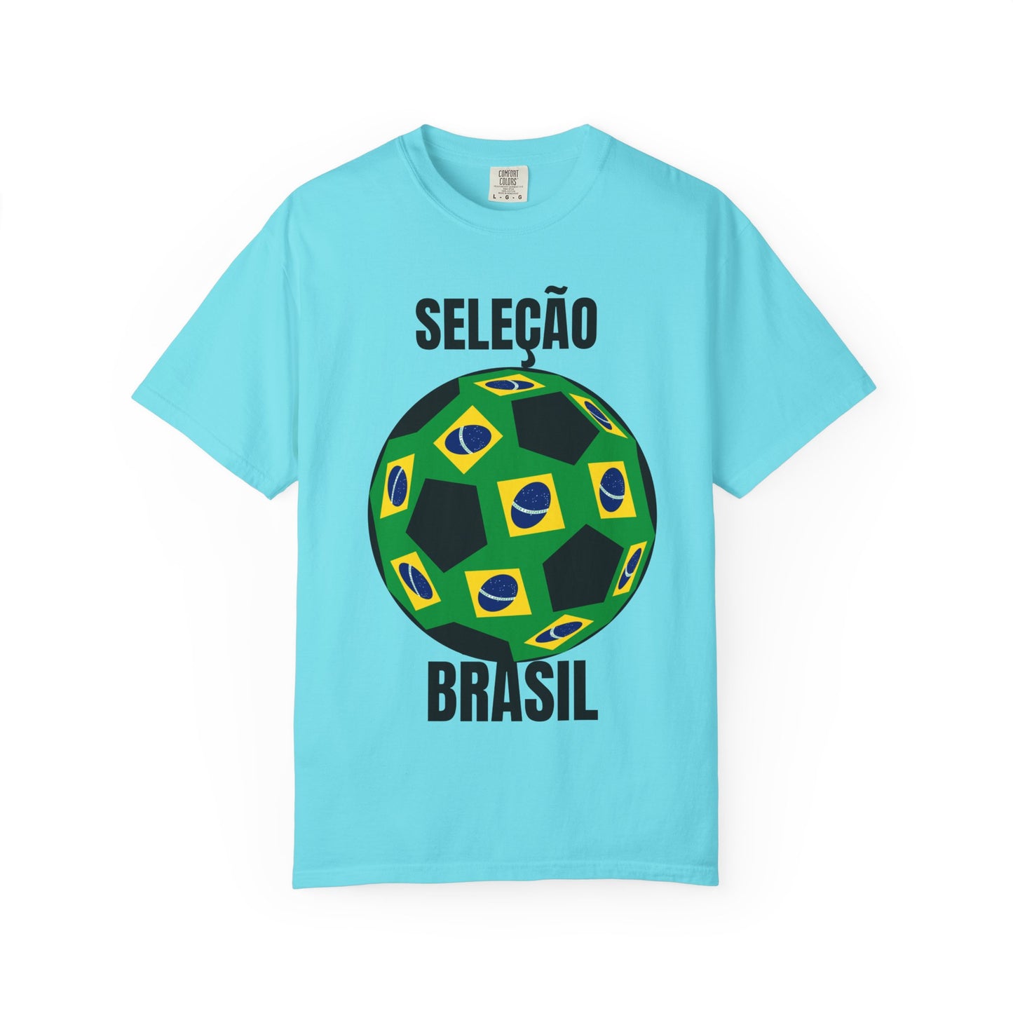 SELEÇÃO Brasil Fan Specialty Soccer Ball Design T Shirt