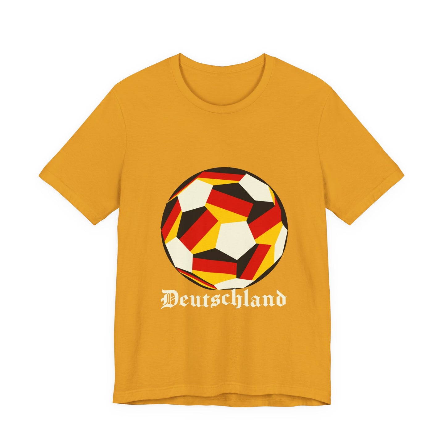 Deutschland Fan Specialty Soccer Ball Design T Shirt