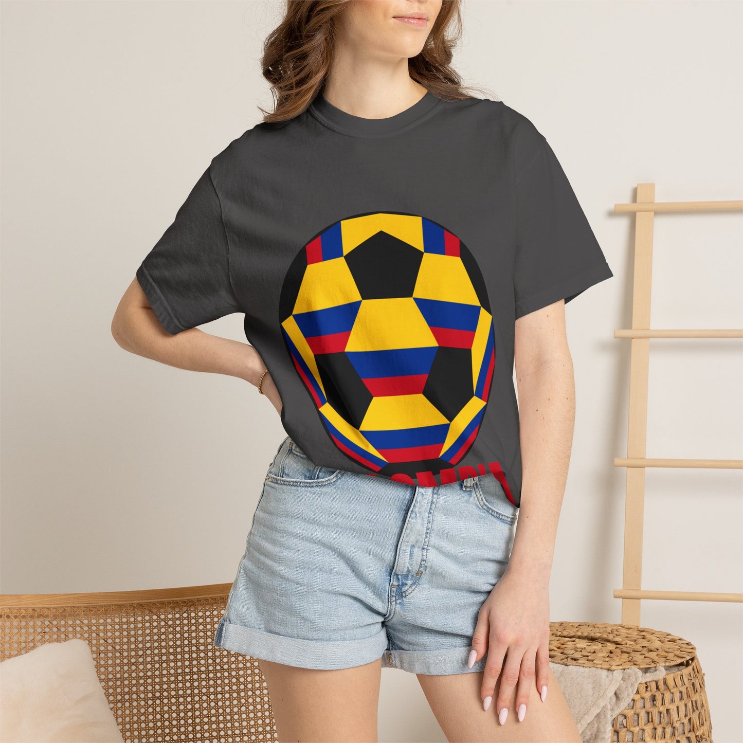 Columbia Fan Specialty Soccer Ball Design T Shirt