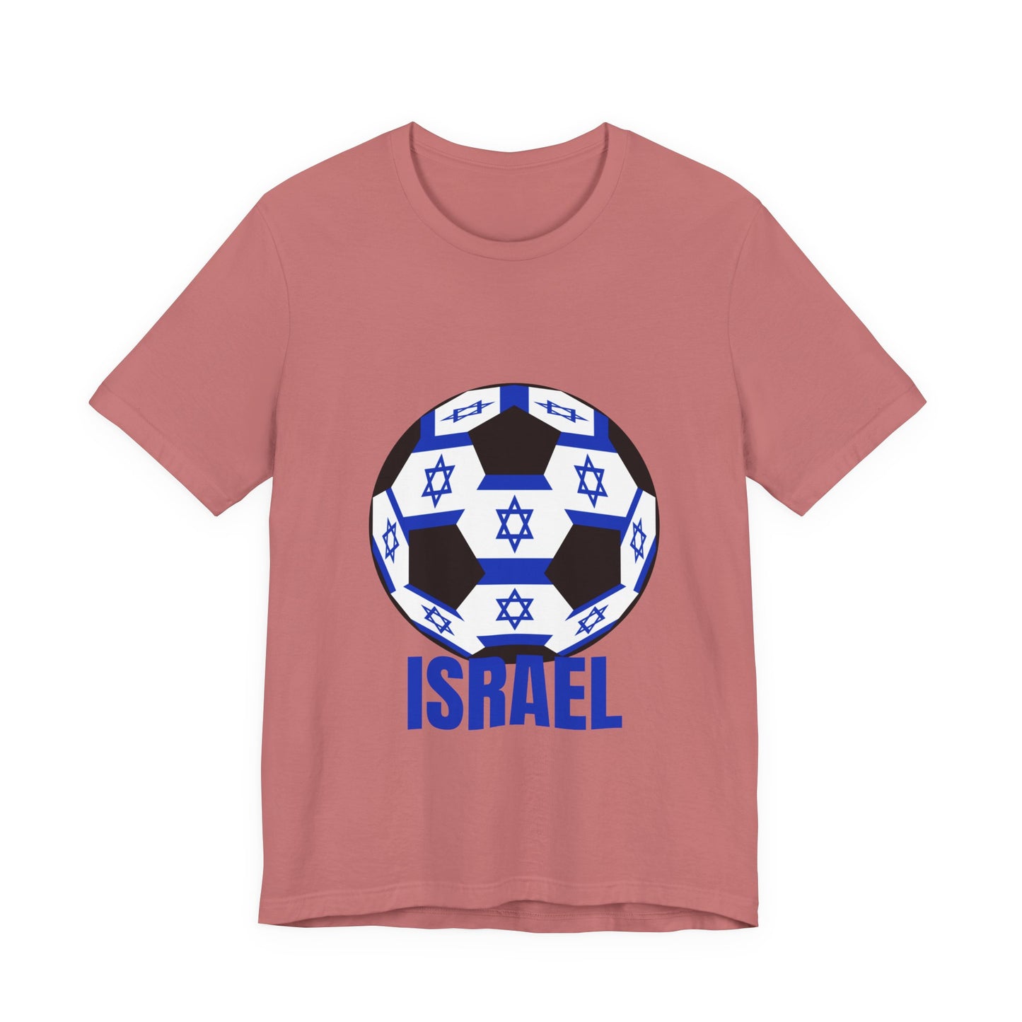Israel Fan Specialty Soccer Ball Design T Shirt