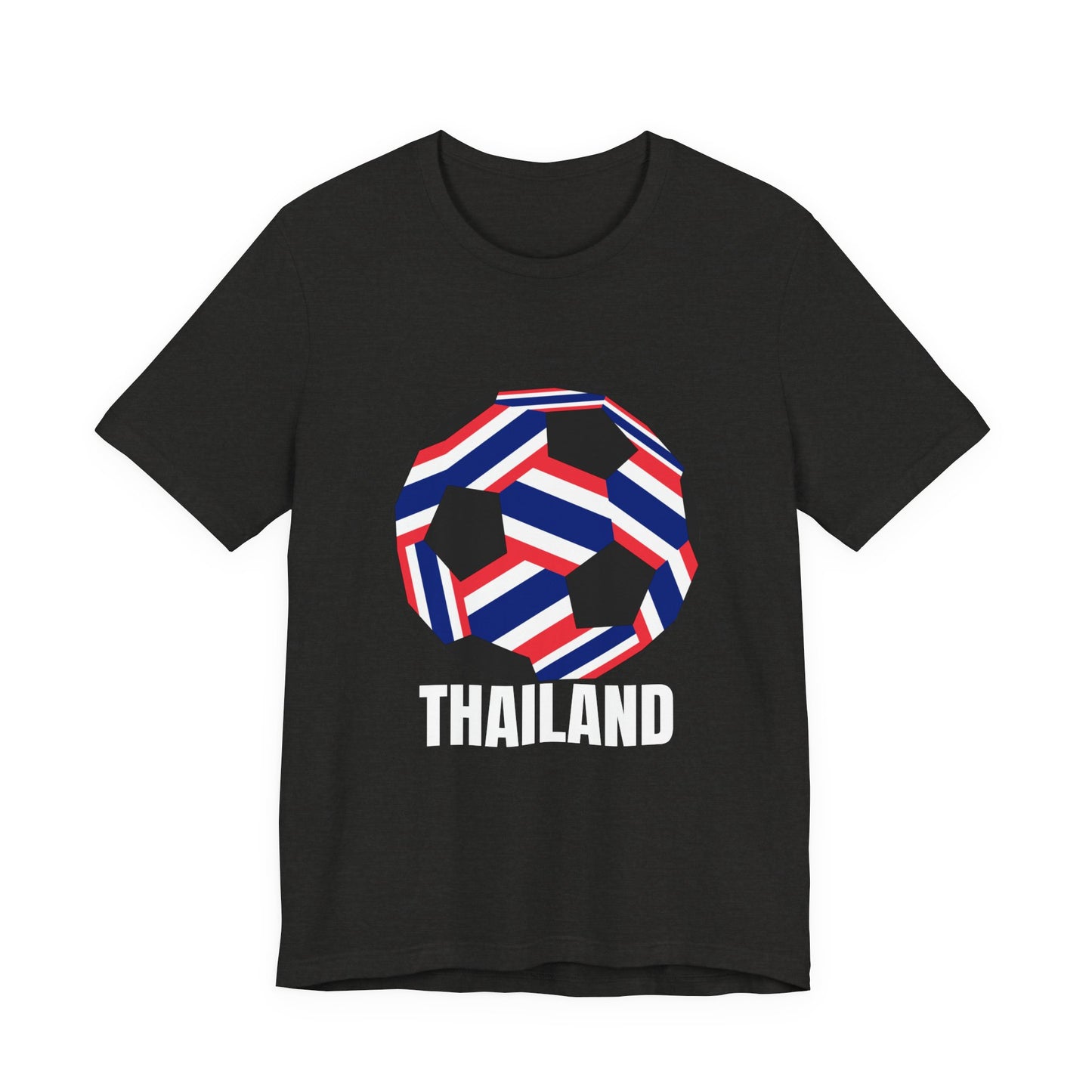 Thailand Fan Specialty Soccer Ball Design T Shirt