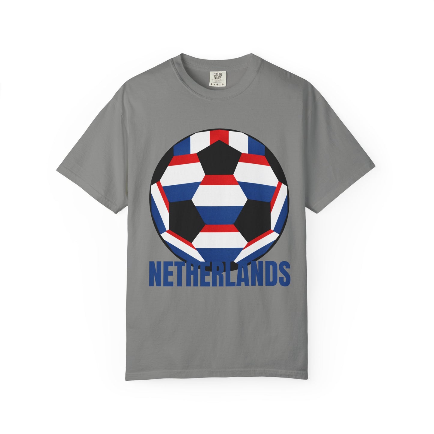 Netherlands Fan Specialty Soccer Ball Design T Shirt