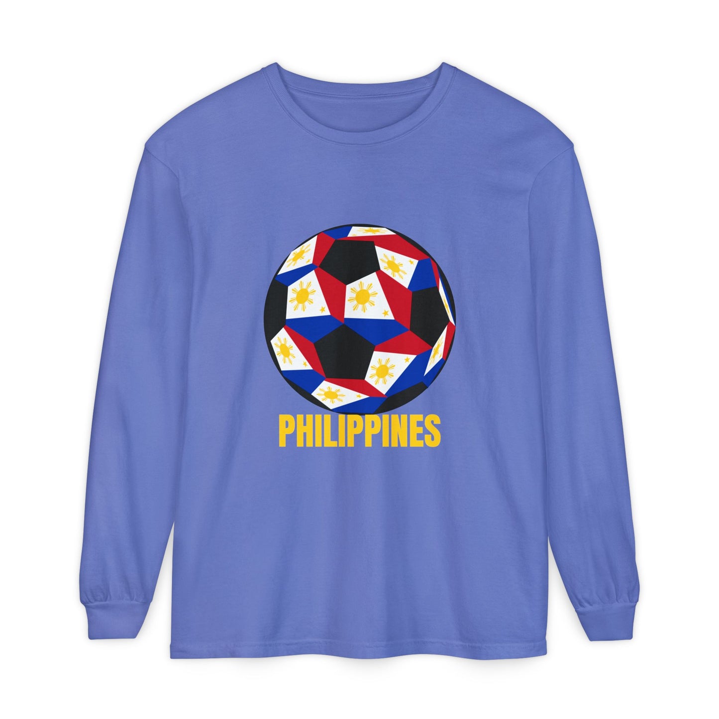 Philippines Fan Specialty Soccer Ball Design Long Sleeve