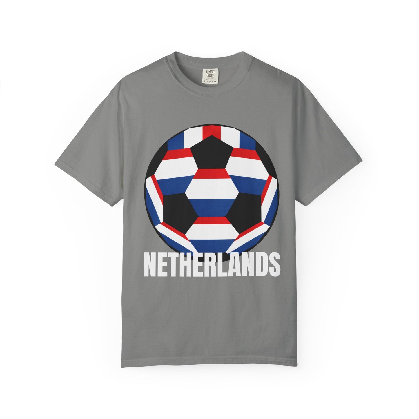 Netherlands Fan Specialty Soccer Ball Design T Shirt