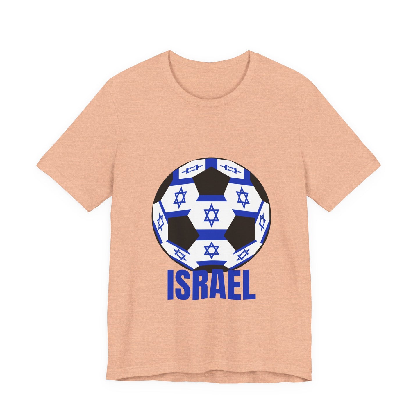 Israel Fan Specialty Soccer Ball Design T Shirt