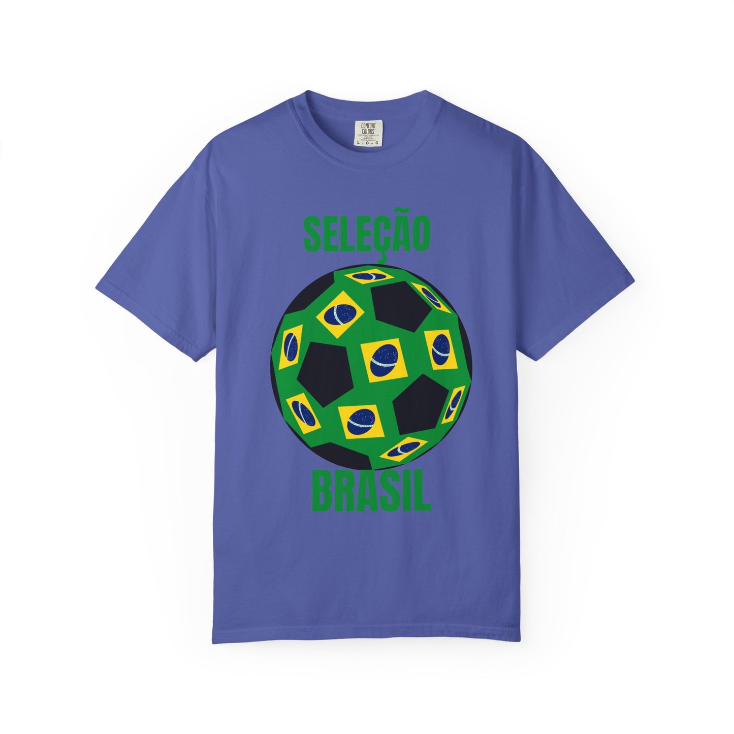 SELEÇÃO BRASIL  Fan Specialty Soccer Ball Design T Shirt