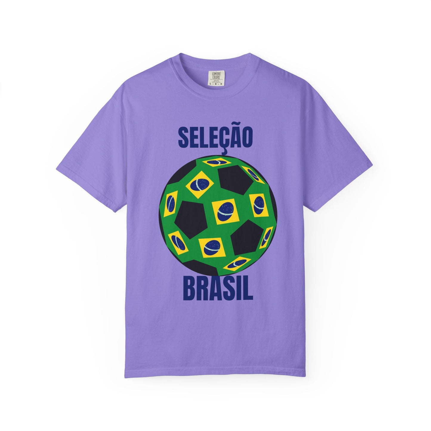 SELEÇÃO BRASIL  Fan Specialty Soccer Ball Design T Shirt