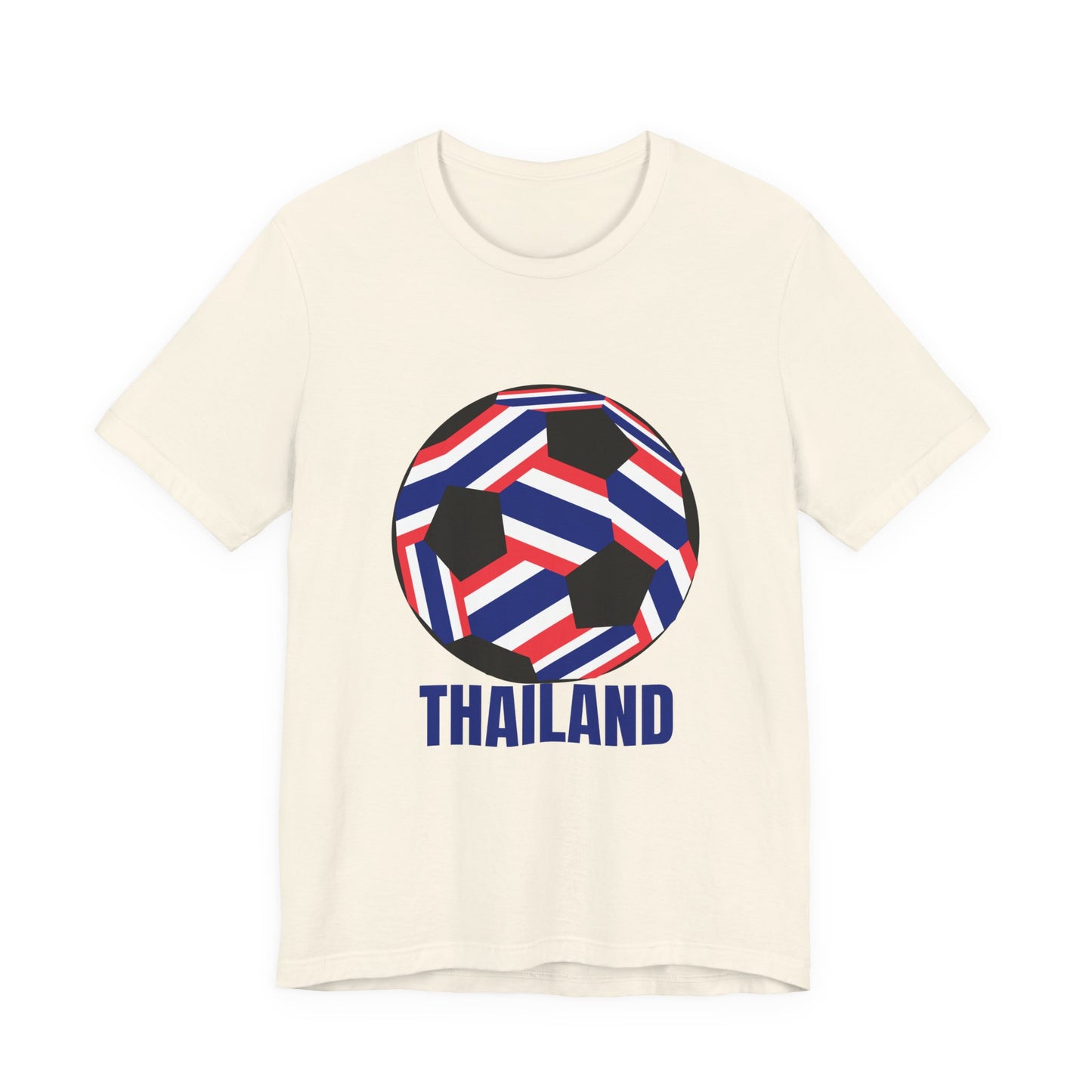 Thailand Fan Specialty Soccer Ball Design T Shirt