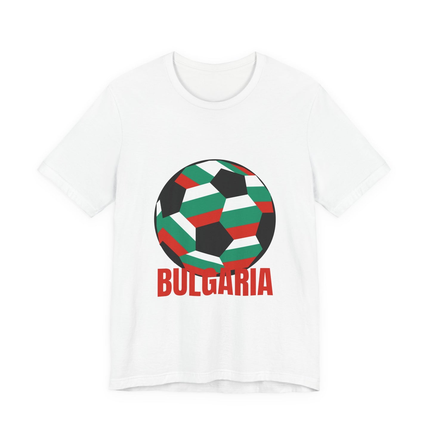 Bulgaria Fan Specialty Soccer Ball Design T Shirt