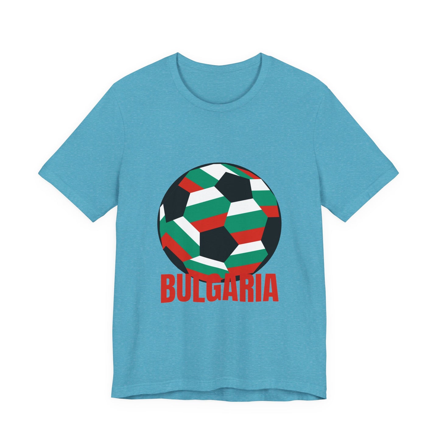Bulgaria Fan Specialty Soccer Ball Design T Shirt