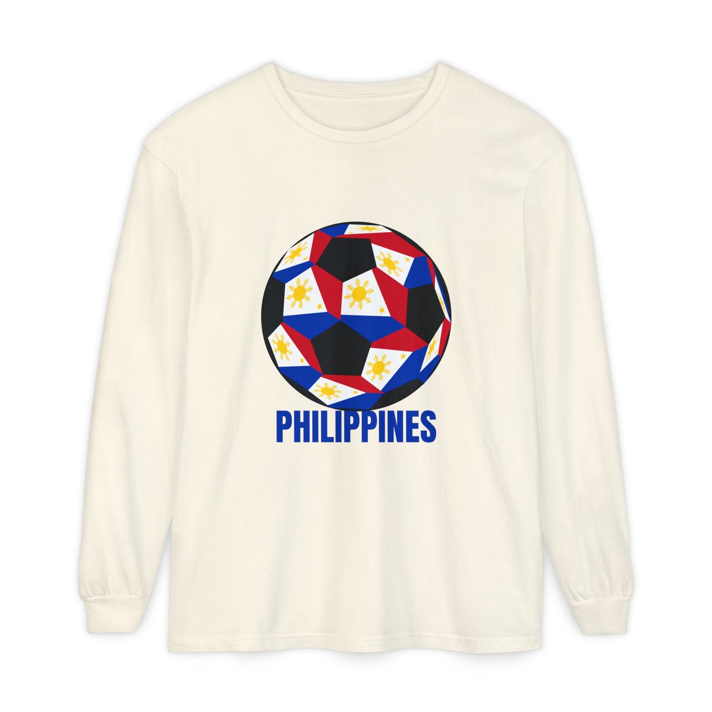 Philippines Fan Specialty Soccer Ball Design Long Sleeve