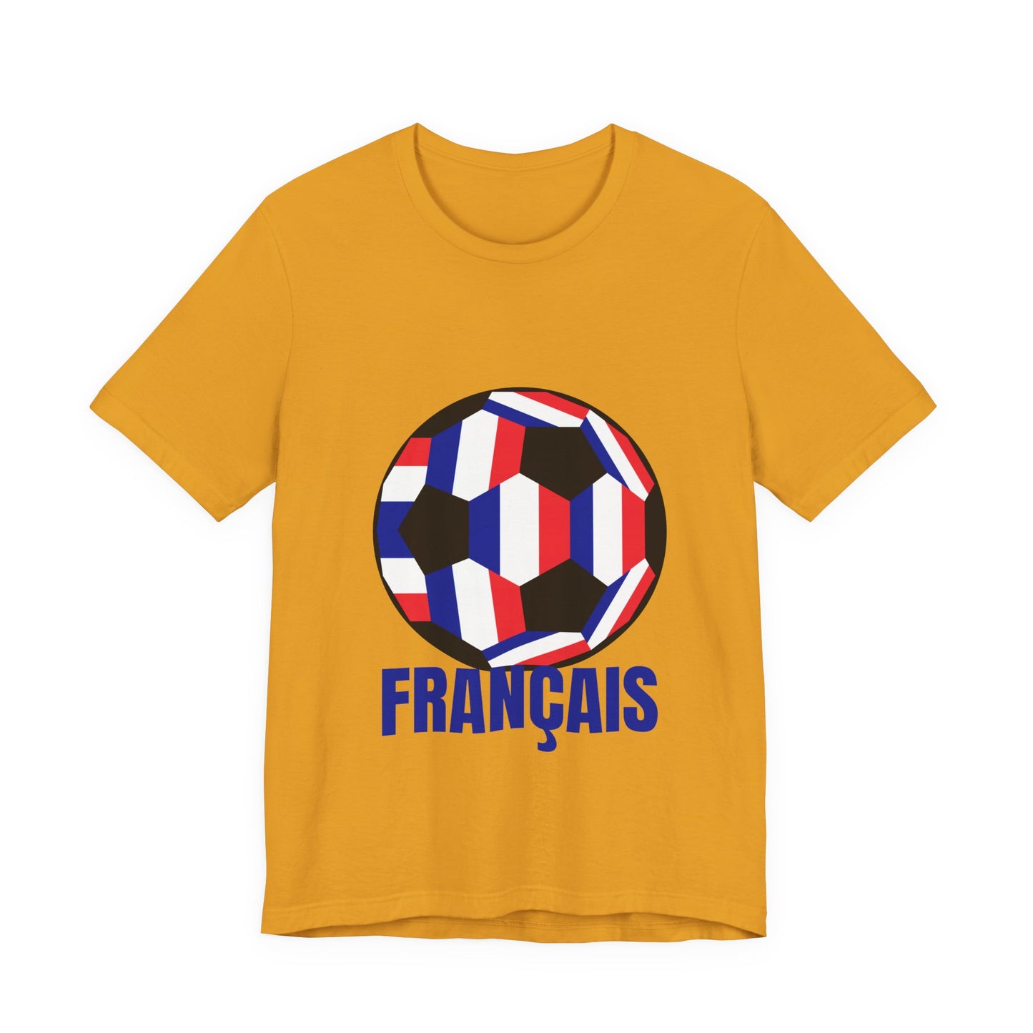Francais Fan Specialty Soccer Ball Design T Shirt