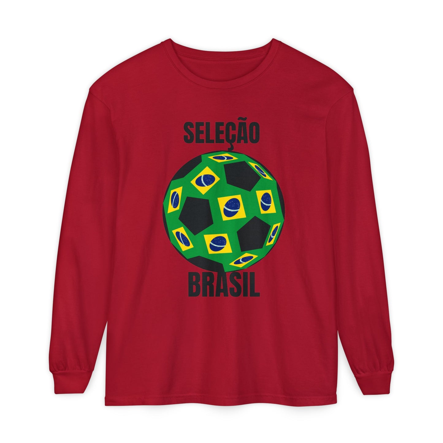 SELEÇÃO Fan Specialty Soccer Ball Design T Shirt
