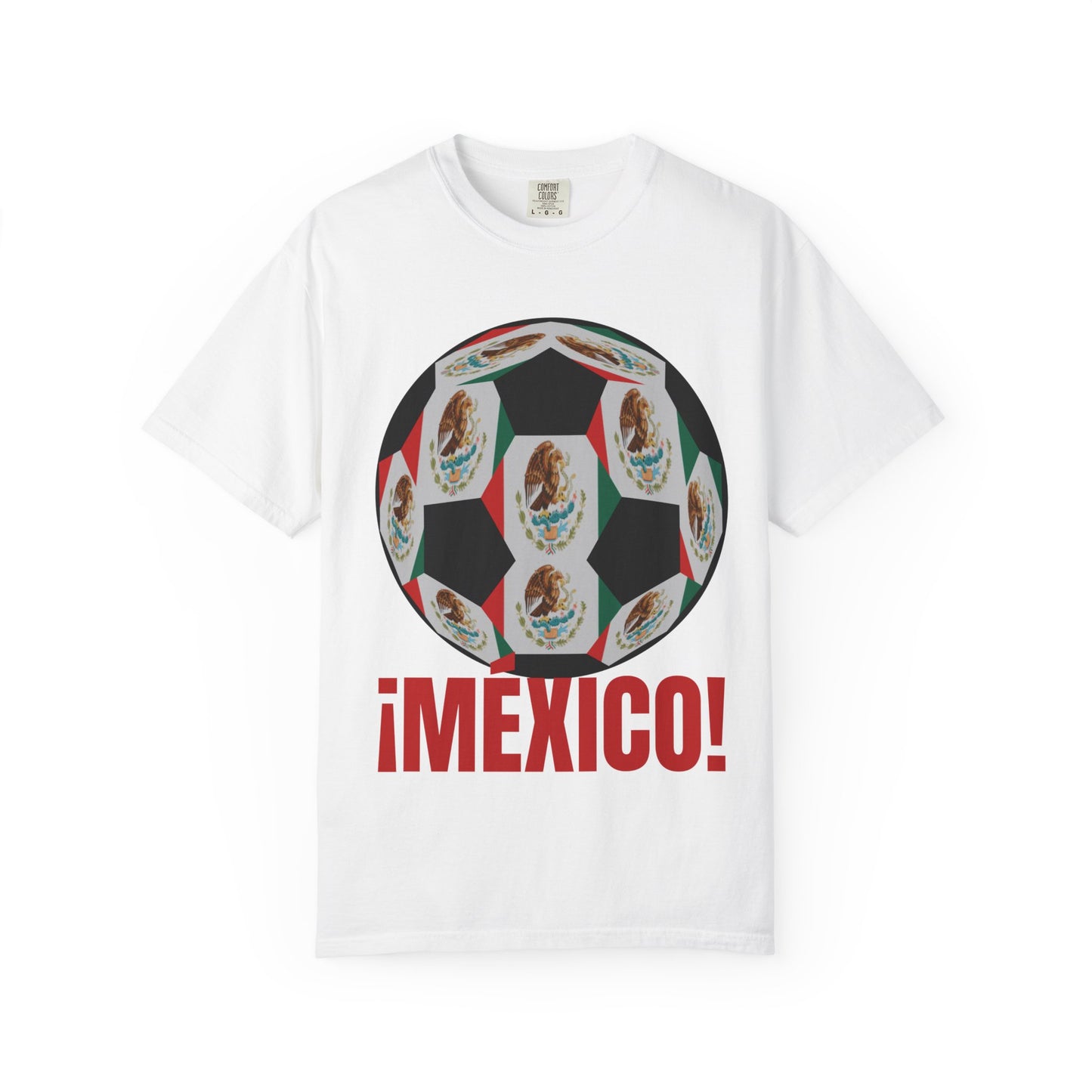 ¡MEXICO!  Fan Specialty Soccer Ball Design T Shirt