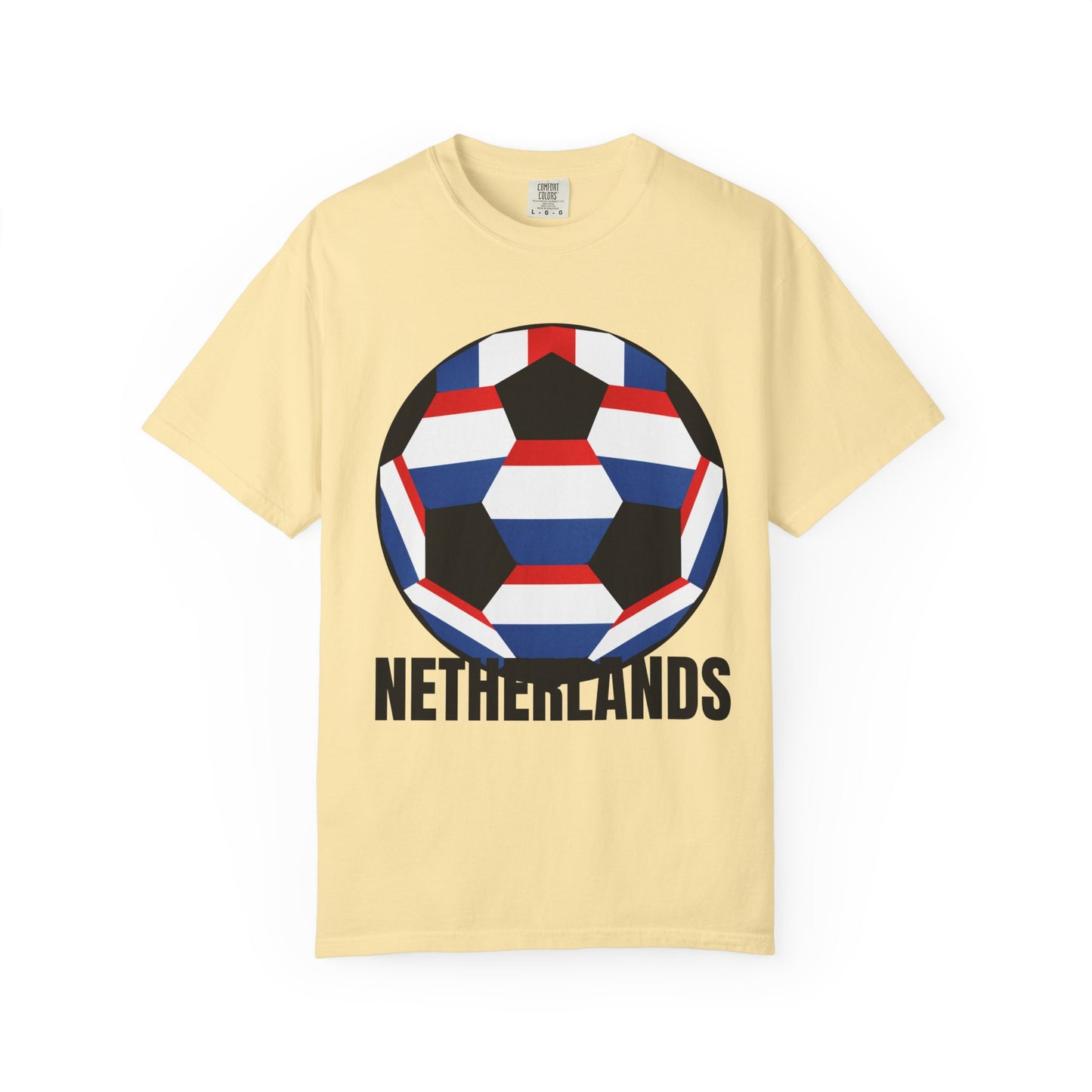 Netherlands Fan Specialty Soccer Ball Design T Shirt