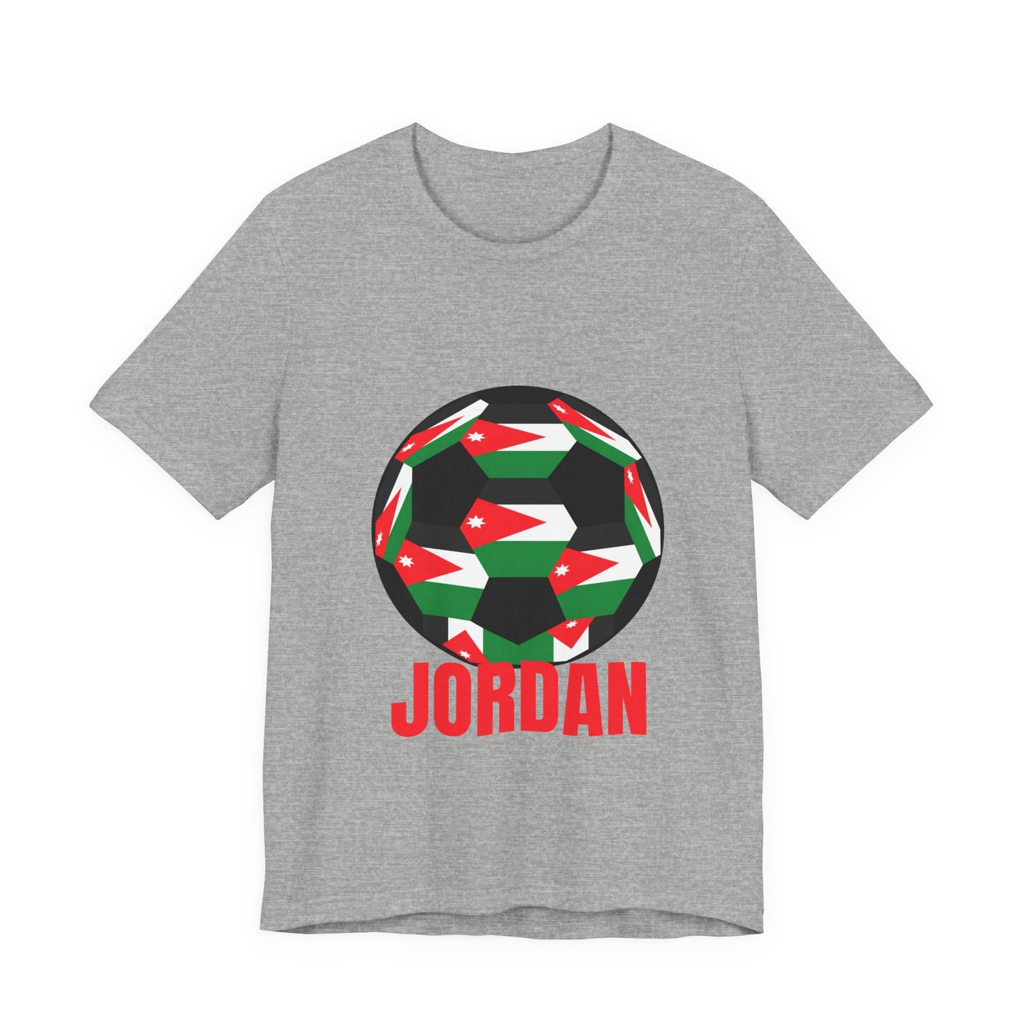 Jordan Fan Specialty Soccer Ball Design T Shirt