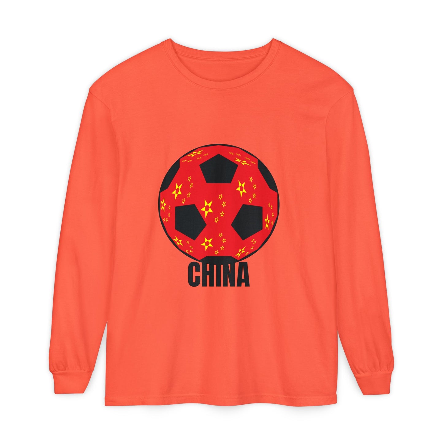 China Fan Specialty Soccer Ball Design T Shirt