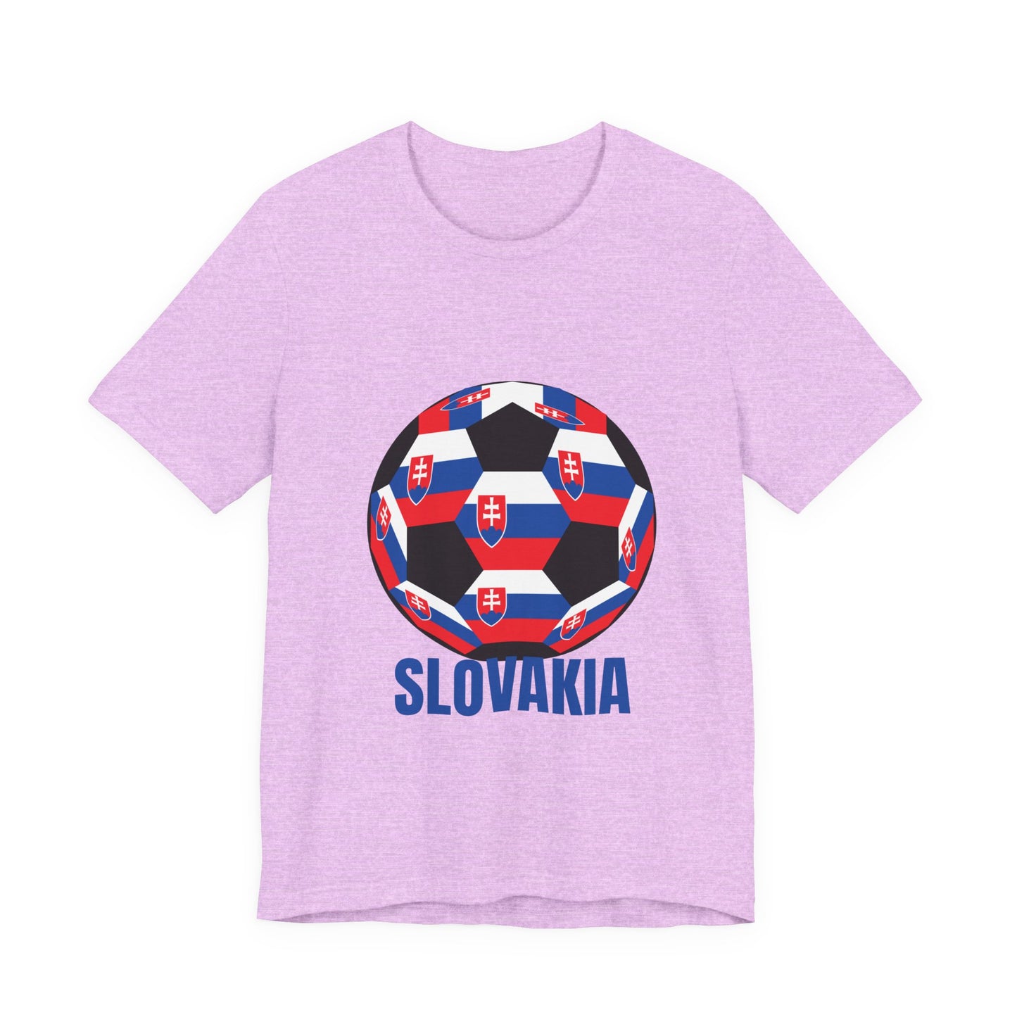 Slovakia Fan Specialty Soccer Ball Design T Shirt