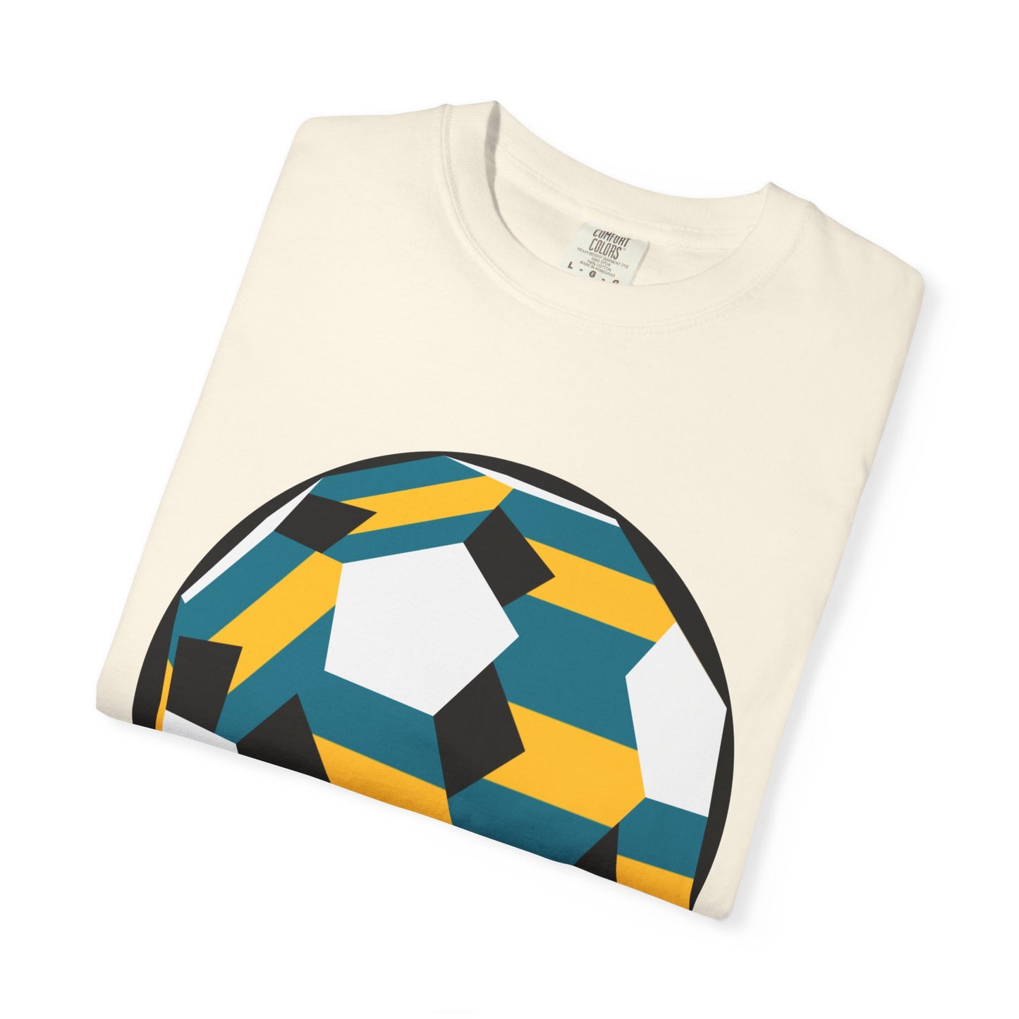 Bahamas Fan Specialty Soccer Ball Design T Shirt