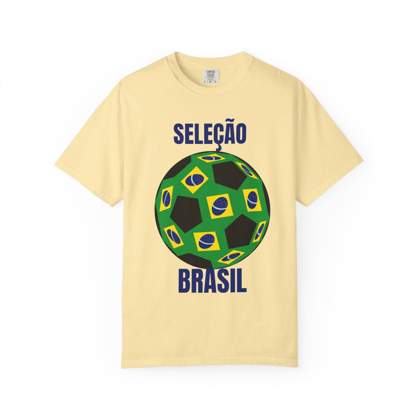 SELEÇÃO BRASIL  Fan Specialty Soccer Ball Design T Shirt