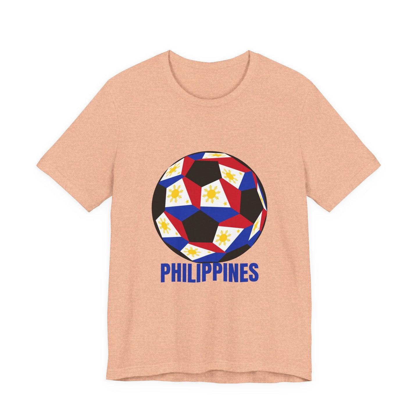 Philippines Fan Specialty Soccer Ball Design T Shirt