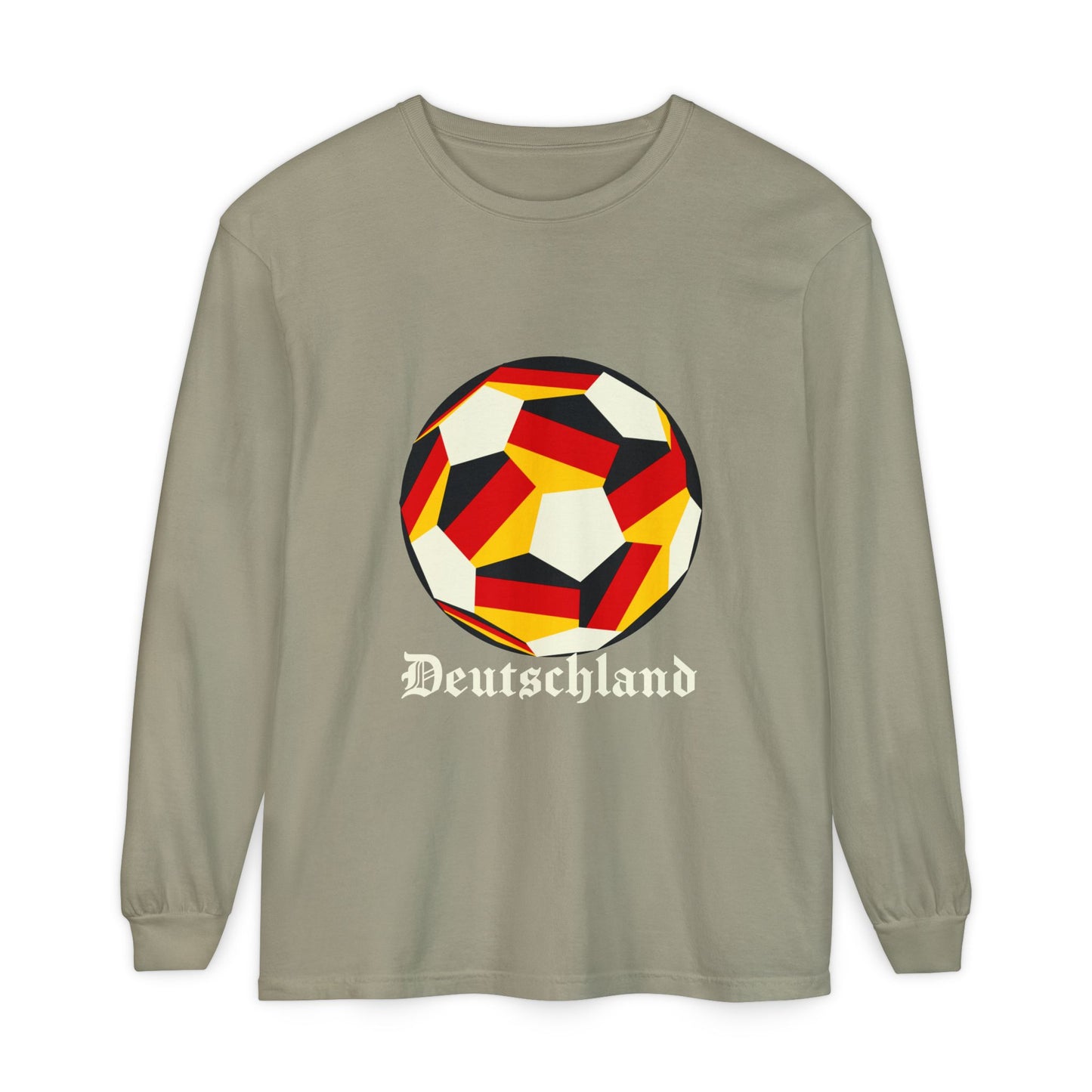 Germany Fan Specialty Soccer Ball Design Long Sleeve
