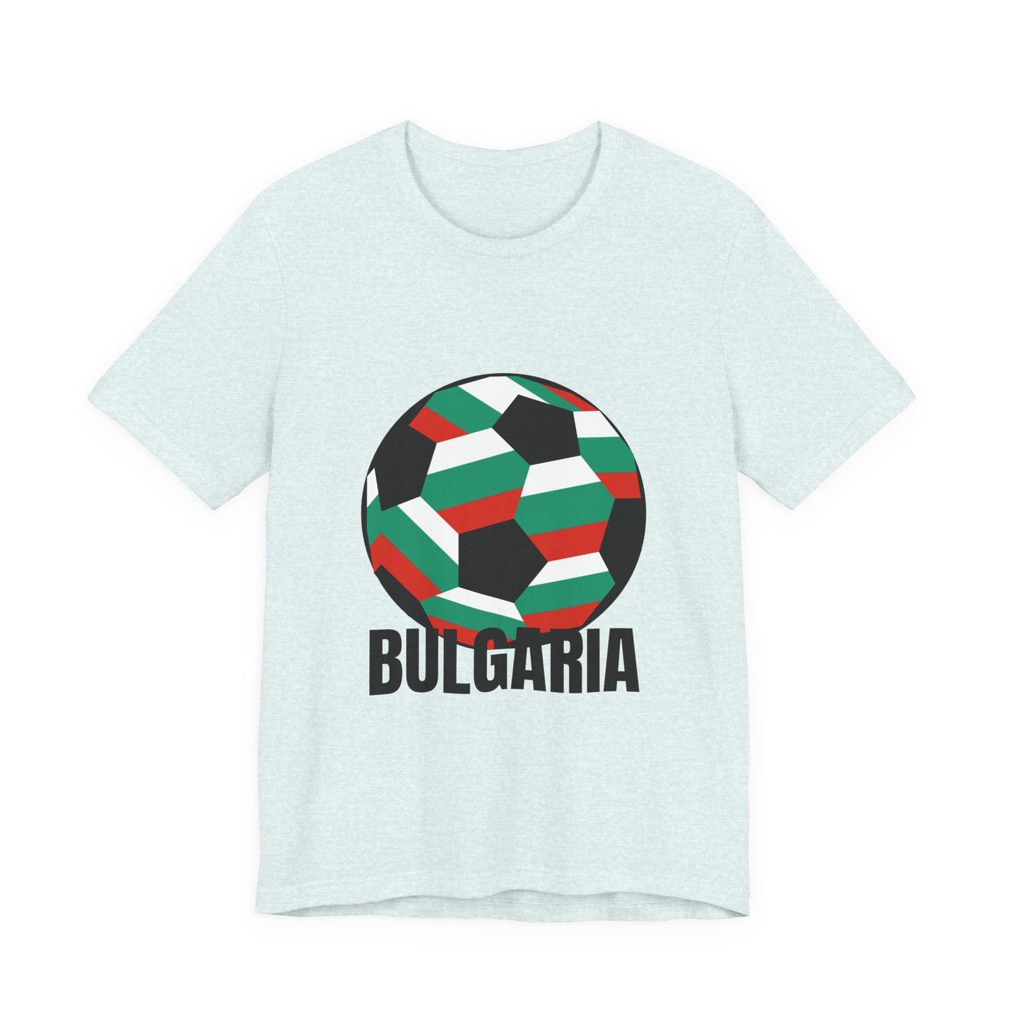 Bulgaria Fan Specialty Soccer Ball Design T Shirt