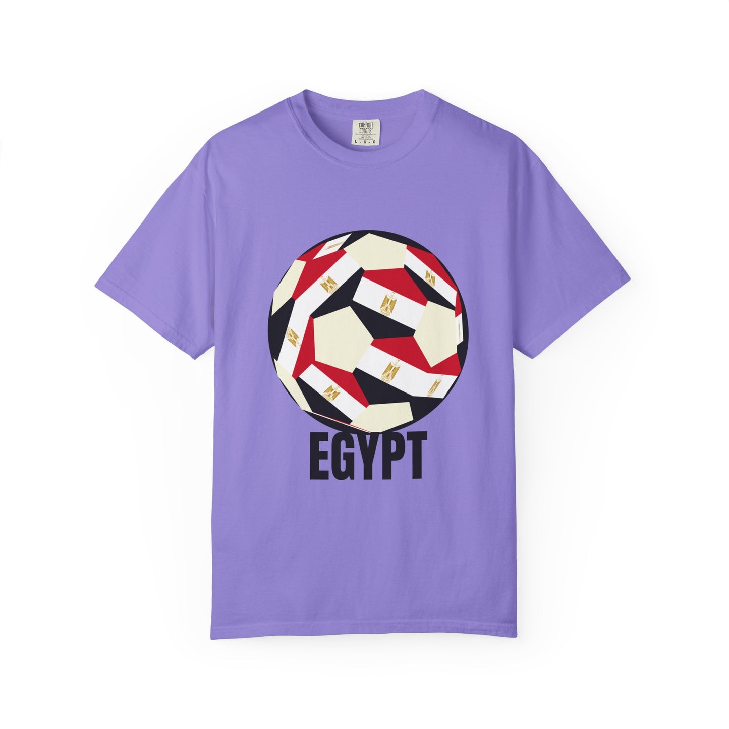 Egypt Fan Specialty Soccer Ball Design T Shirt