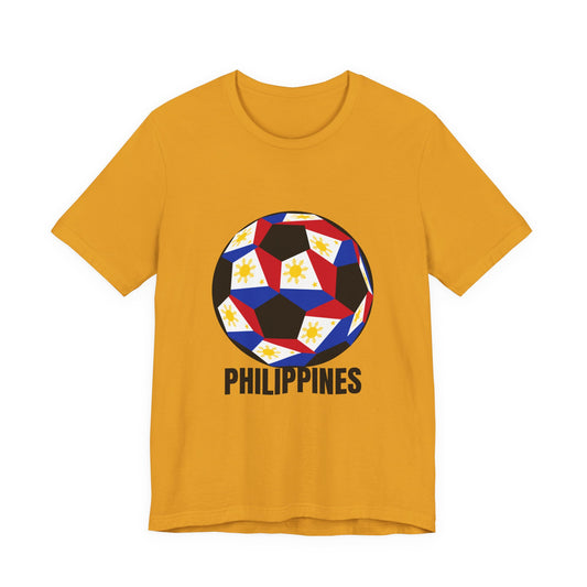 Philippines Fan Specialty Soccer Ball Design T Shirt