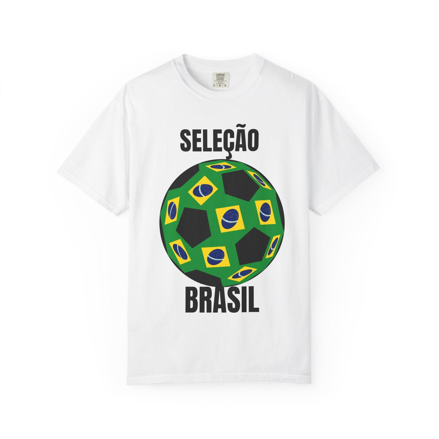 SELEÇÃO Brasil Fan Specialty Soccer Ball Design T Shirt