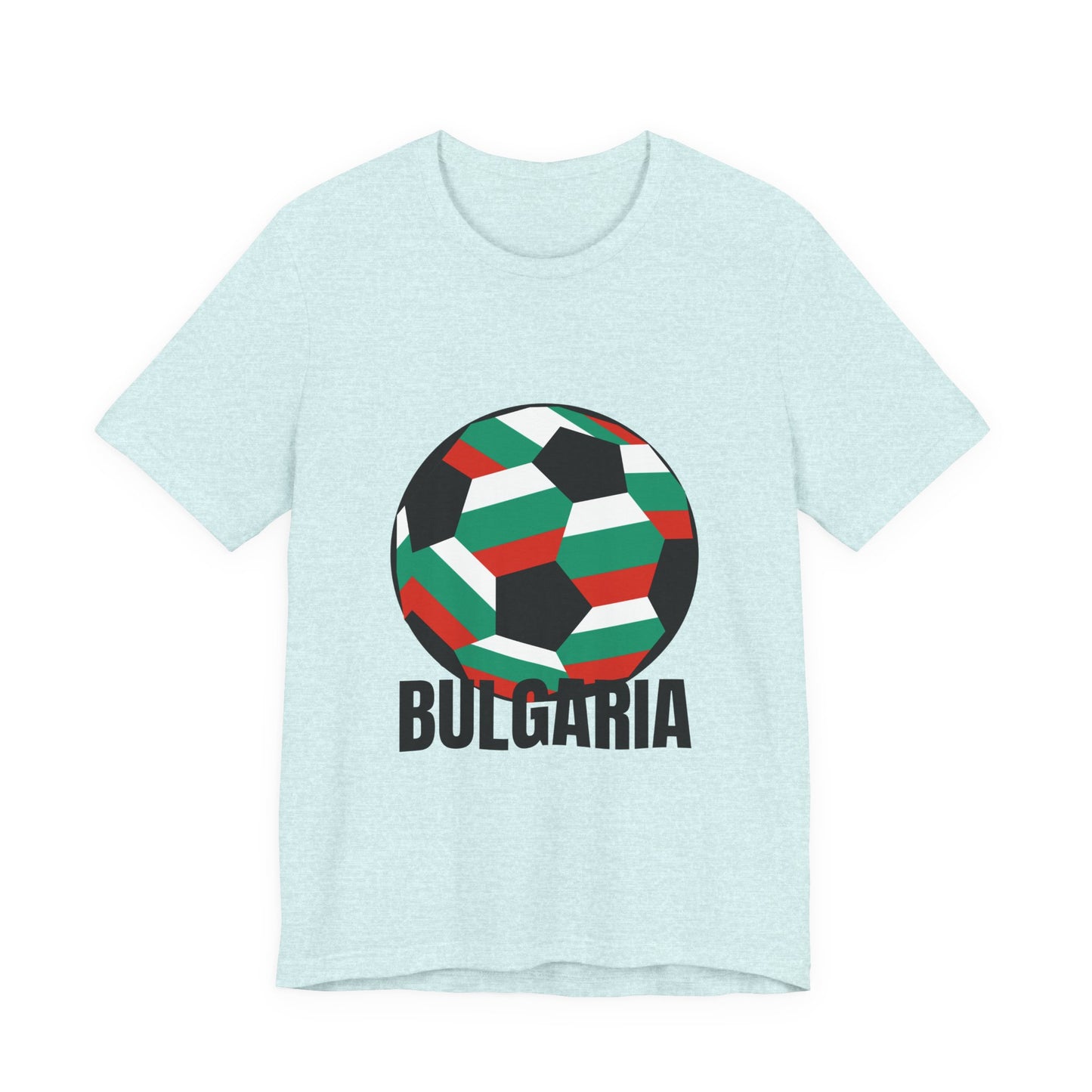 Bulgaria Fan Specialty Soccer Ball Design T Shirt