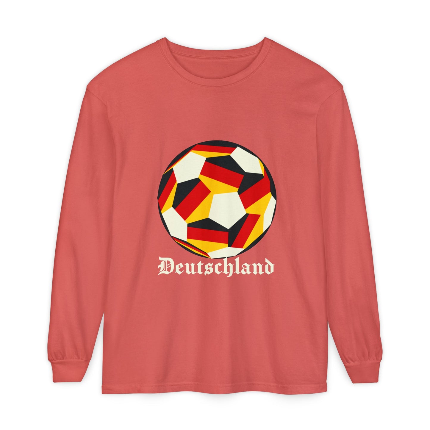 Germany Fan Specialty Soccer Ball Design Long Sleeve